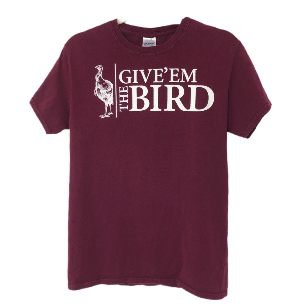 WILD TURKEY BOURBON BURGUNDY T-SHIRT